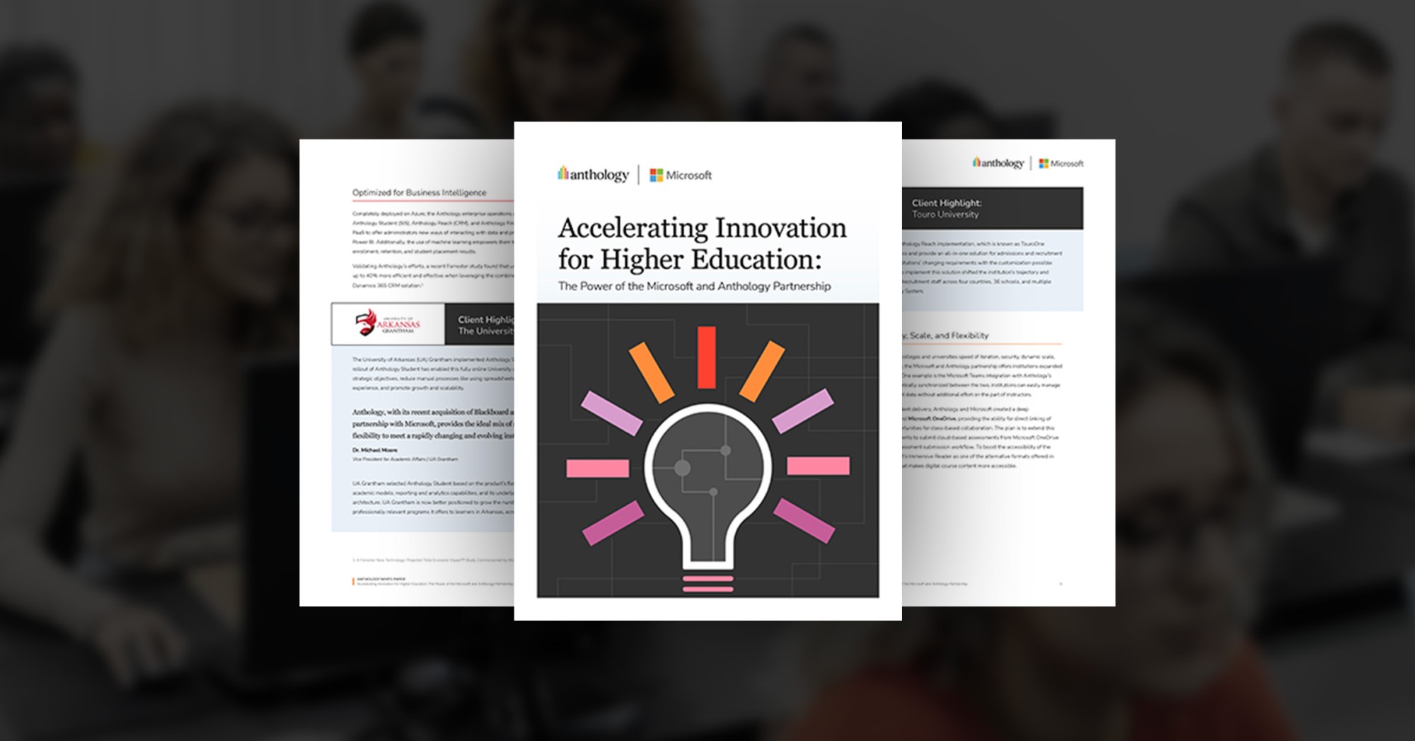 Preview of a white paper published by Anthology